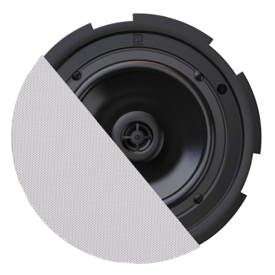 Audac CIRA724/W, 6,5 tums takhögtalare, 2-vägs, 8 ohm + 100V, 24W, vit, pris/styck