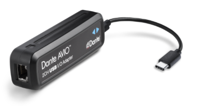 Audinate AVIO USB-C Dante Adapter