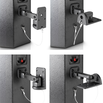 LD Systems SAT WMB 10 B, Wall Mount for Speakers, Black#4