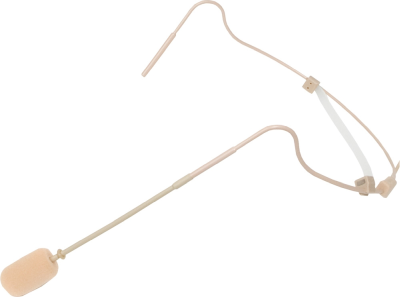 Lectret HF-748S MK2, diskret lättviktsheadmic - sång/performance, beige