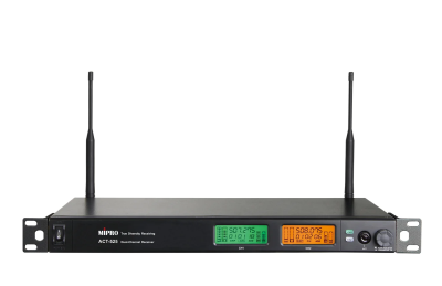 Mipro ACT-525 5A, Trådlös 2ch mottagare, inbyggd antennsplitter, frekvensgrupp 5A