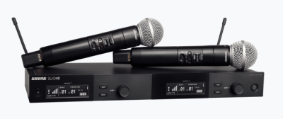 Shure SLXD DUAL HH SYS SM58 MIC 823-832 og (823-865MHz)