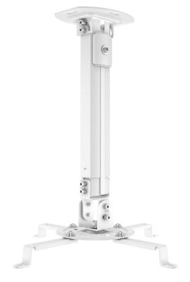 Multibrackets M Universal Projector Mount, Justerbar 380mm 580mm, Tak, Max 13,5kg, Vit