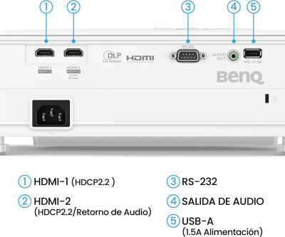 BenQ TK700ST DLP-projektor Ultra HD 4K, 3000 ansi lumen#5