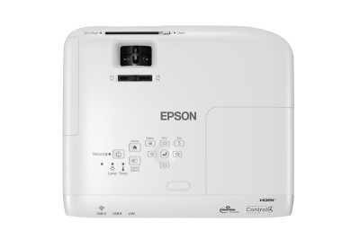Epson EB-W49, 3800 ANSI lumen, 3LCD projector, 1280 x 800, 2xHDMI, 2xVGA, Lan#6