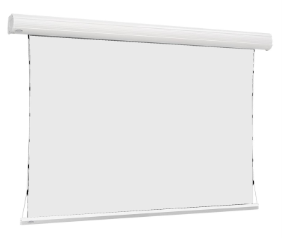 Euroscreen Diplomat Electric Smart Motor (inkl. RF-fjärr) Tab Tension, FlexWhite 240x200cm