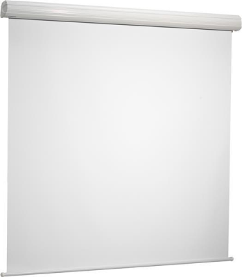 Euroscreen Diplomat Electric Draper-ER Arctiq Omaskerad/helvit 200cm x 200cm