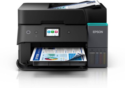 Epson EcoTank ET-4950, skrivare + scanner + kopiator + fax, 18/9 ppm ISO, 1200x2400 dpi scanner, duplex, display, ADF, AirPrint, USB/LAN/WiFi#1