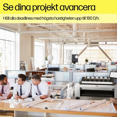 HP DesignJet T2600 Postscript, 2400x1200 dpi, A0/36" MFP, 6 färger, 600x600 dpi 36" scanner, LAN#5