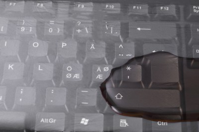 Damm och spillskydd för alla typer av tangentbord#2