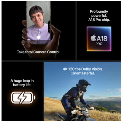 Apple iPhone 16 Pro Max 1 TB -  Svart Titan#6