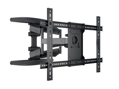 Multibrackets M VESA Flexarm XL Full Motion Dual | VESA 200x100-600x400 | Max 45kg | Svart