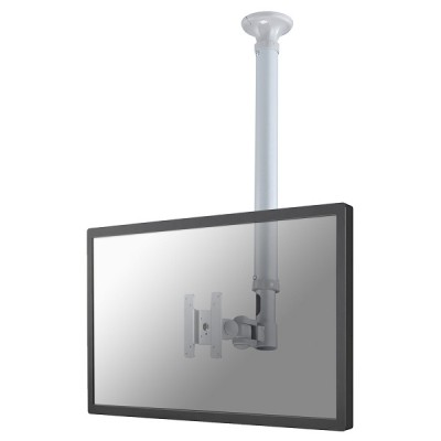 Takfäste NewStar Neomounts FPMA-C100 för TV/skärm, 10-30", VESA 75x75-200x100mm, max 12 kg - Silver