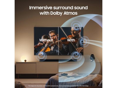 65" Samsung QN80F Neo QLED 4K Mini LED Smart TV (2025) 144Hz, 4x HDMI, HDMI eArc 4K AI Upscaling, AI Processor, HDR Smart TV, Mini LED, Dolby Atmos#4