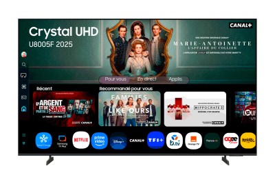 43" Samsung U8005 Smart-TV, UHD/4K, Tizen, LAN/WiFi/Bluetooth