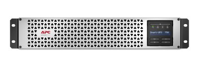 APC Smart-UPS SMT Li-Ion 750VA/600W LCD, Short Depth, rackmonterbar 2U, Line-Interactive