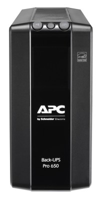 APC Back-UPS Pro BR650MI, 650VA/390W, 6 utgångar (C13), display, Line-Interactive