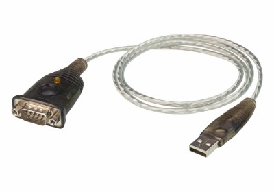 Adapter Aten, USB till serieport RS-232, DB9ha, 1 meter kabel