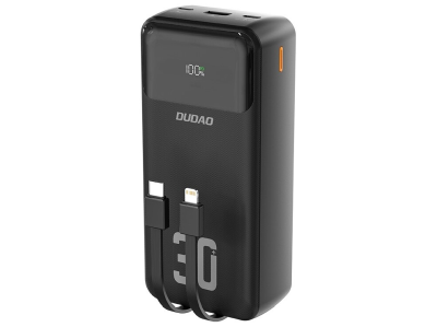 Dudao K15Max powerbank 30000mAh 22.5 Watt Svart#1