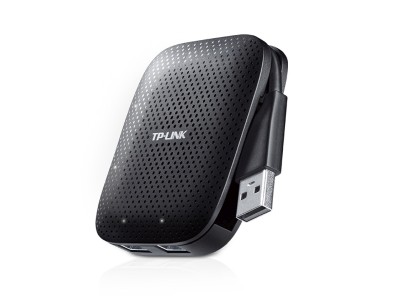 USB 3.0-hub TP-Link UH400, 4xUSB 3.0 - Svart