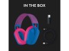Logitech G435 Lightspeed Wireless Gaming Headset, RF/Bluetooth - Blå#5