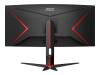 34" AOC CU34G2XP, Curved VA 3440x1440, 1 ms, 180Hz FreeSync, HDR400, 1500R, höjdjusterbar, 2xHDMI/2xDP, USB-hubb#7