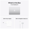 Apple MacBook Air 13.6 tum, Apple M4 10-core CPU 10-core GPU, 16 GB, 512 GB SSD - Silver#3