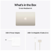 Apple MacBook Air 13.6 tum, Apple M4 10-core CPU 8-core GPU, 16 GB, 256 GB SSD - Stjärnglans#3
