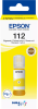 Epson EcoTank 112, Gul, flaska 70ml, 6000 sidor