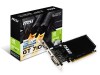 MSI GeForce GT 710 2 GB DDR3, VGA/DVI/HDMI, Low Profile, fläktlöst
