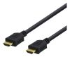DELTACO HDMI Cable | HDMI - HDMI | Max 3840x2160 60Hz | Svart | 1,5m