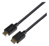 HDMI-kabel Deltaco Ultra High Speed, 8K@60Hz, LSZH, 5 meter - Svart