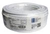 Deltaco Antenna cable RG-6, white, 20m#2