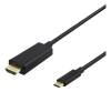 Deltaco USB-C till HDMI-kabel, 4K@60Hz, 2 meter - Svart#1