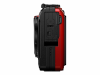 Olympus OM System TG-7 Red, 12 Mpixel, 4X zoom (25-100 mm), film 4K@30fps, vattentät till 15m, RAW, GPS, WiFi/Bluetooth - Röd#3