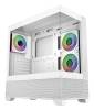 Cooler Master Elite 690 White, TG, 3x120mm ARGB-fläktar, ATX - Vit#1
