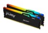 64 GB (2x32GB) DDR5-4800 Kingston FURY Beast Black RGB CL38, XMP - Svart