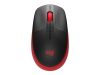 Logitech M190, 1000 dpi - Röd