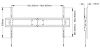Multibrackets M Universal Tilt Wallmount SD MAX 800x600 | VESA 200x200-600x800 | Max 125kg | Svart#9