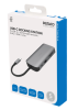 Dockningsstation Deltaco Dual, USB-C till HDMI/VGA/3xUSB 3.0/GigaLAN/USB-C 85W PD, kortläsare SD/MicroSD#3
